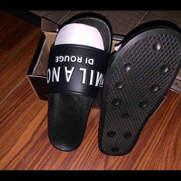 Milano Shoes | Milano Di Rouge Slides | Poshmark